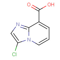 133427-03-9 3-chloroimidazo[1,2-a]pyridine-8-carboxylic acid chemical structure