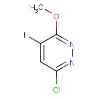 181355-92-0 6-chloro-4-iodo-3-methoxypyridazine chemical structure