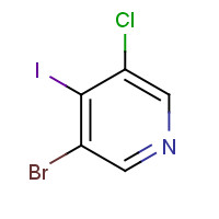 1070870-39-1 3-bromo-5-chloro-4-iodopyridine chemical structure