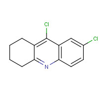 53618-66-9 7,9-dichloro-1,2,3,4-tetrahydroacridine chemical structure