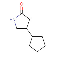 271580-00-8 4-cyclopentylpyrrolidin-2-one chemical structure