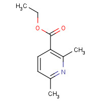 1721-13-7 ethyl 2,6-dimethylpyridine-3-carboxylate chemical structure