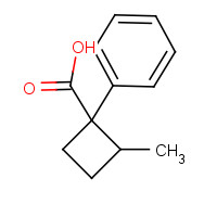 633317-67-6 2-methyl-1-phenylcyclobutane-1-carboxylic acid chemical structure