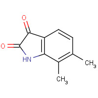 20205-43-0 6,7-dimethyl-1H-indole-2,3-dione chemical structure