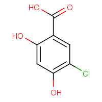 67828-44-8 5-chloro-2,4-dihydroxybenzoic acid chemical structure