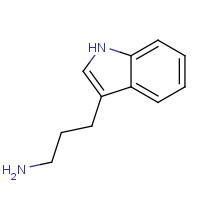6245-89-2 3-(1H-indol-3-yl)propan-1-amine chemical structure