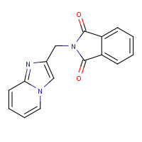 267431-29-8 2-(imidazo[1,2-a]pyridin-2-ylmethyl)isoindole-1,3-dione chemical structure