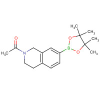 937591-29-2 1-[7-(4,4,5,5-tetramethyl-1,3,2-dioxaborolan-2-yl)-3,4-dihydro-1H-isoquinolin-2-yl]ethanone chemical structure
