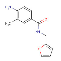 926190-79-6 4-amino-N-(furan-2-ylmethyl)-3-methylbenzamide chemical structure