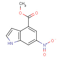 1082040-42-3 methyl 6-nitro-1H-indole-4-carboxylate chemical structure