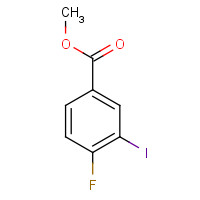1121586-29-5 methyl 4-fluoro-3-iodobenzoate chemical structure