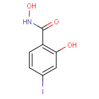 65427-16-9 N,2-dihydroxy-4-iodobenzamide chemical structure
