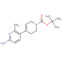 1231930-20-3 tert-butyl 4-(6-amino-2-methylpyridin-3-yl)-3,6-dihydro-2H-pyridine-1-carboxylate chemical structure
