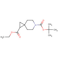 1242268-17-2 6-O-tert-butyl 2-O-ethyl 6-azaspiro[2.5]octane-2,6-dicarboxylate chemical structure