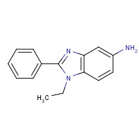 1260883-06-4 1-ethyl-2-phenylbenzimidazol-5-amine chemical structure