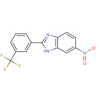 263022-19-1 6-nitro-2-[3-(trifluoromethyl)phenyl]-1H-benzimidazole chemical structure