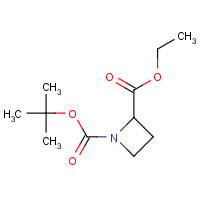 1260639-22-2 1-O-tert-butyl 2-O-ethyl azetidine-1,2-dicarboxylate chemical structure