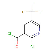 1099597-75-7 2-chloro-5-(trifluoromethyl)pyridine-3-carbonyl chloride chemical structure