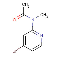 1610521-12-4 N-(4-bromopyridin-2-yl)-N-methylacetamide chemical structure