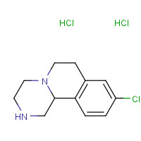 1188264-47-2 9-chloro-2,3,4,6,7,11b-hexahydro-1H-pyrazino[2,1-a]isoquinoline;dihydrochloride chemical structure