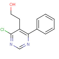 1456534-48-7 2-(4-chloro-6-phenylpyrimidin-5-yl)ethanol chemical structure
