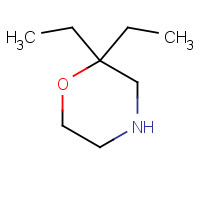 167947-91-3 2,2-diethylmorpholine chemical structure
