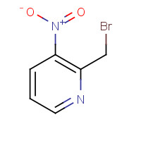 20660-73-5 2-(bromomethyl)-3-nitropyridine chemical structure