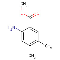 19258-73-2 methyl 2-amino-4,5-dimethylbenzoate chemical structure