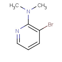 1060801-39-9 3-bromo-N,N-dimethylpyridin-2-amine chemical structure