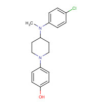 851702-51-7 4-[4-(4-chloro-N-methylanilino)piperidin-1-yl]phenol chemical structure