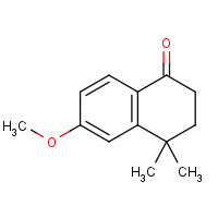 23203-51-2 6-methoxy-4,4-dimethyl-2,3-dihydronaphthalen-1-one chemical structure