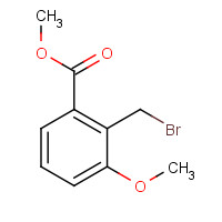 71887-28-0 methyl 2-(bromomethyl)-3-methoxybenzoate chemical structure