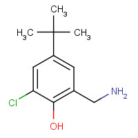 58456-93-2 2-(aminomethyl)-4-tert-butyl-6-chlorophenol chemical structure