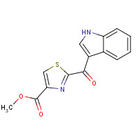 448906-42-1 methyl 2-(1H-indole-3-carbonyl)-1,3-thiazole-4-carboxylate chemical structure