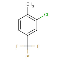 74483-47-9 2-chloro-1-methyl-4-(trifluoromethyl)benzene chemical structure