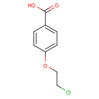 65136-51-8 4-(2-chloroethoxy)benzoic acid chemical structure