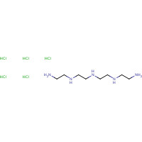 4961-41-5 N'-[2-[2-(2-aminoethylamino)ethylamino]ethyl]ethane-1,2-diamine;pentahydrochloride chemical structure
