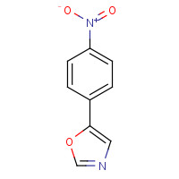 1014-23-9 5-(4-nitrophenyl)-1,3-oxazole chemical structure