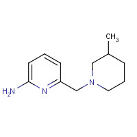 400775-44-2 6-[(3-methylpiperidin-1-yl)methyl]pyridin-2-amine chemical structure