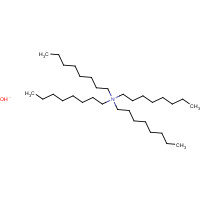 17756-58-0 tetraoctylazanium;hydroxide chemical structure