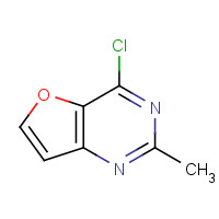 1245647-59-9 4-chloro-2-methylfuro[3,2-d]pyrimidine chemical structure