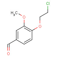 204915-71-9 4-(2-chloroethoxy)-3-methoxybenzaldehyde chemical structure