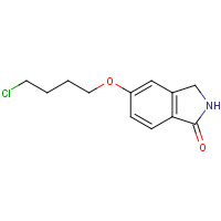 1007455-38-0 5-(4-chlorobutoxy)-2,3-dihydroisoindol-1-one chemical structure
