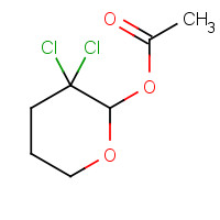141942-54-3 (3,3-dichlorooxan-2-yl) acetate chemical structure
