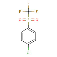 383-11-9 1-chloro-4-(trifluoromethylsulfonyl)benzene chemical structure