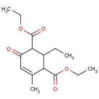 92730-85-3 diethyl 2-ethyl-4-methyl-6-oxocyclohex-4-ene-1,3-dicarboxylate chemical structure