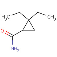 75885-56-2 2,2-diethylcyclopropane-1-carboxamide chemical structure