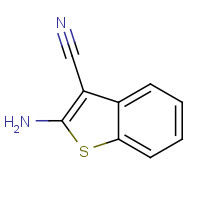 18774-47-5 2-amino-1-benzothiophene-3-carbonitrile chemical structure