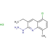 1017116-92-5 (5-chloro-3-ethyl-8-methylquinolin-2-yl)hydrazine;hydrochloride chemical structure
