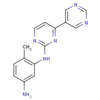 641615-36-3 4-methyl-3-N-(4-pyrimidin-5-ylpyrimidin-2-yl)benzene-1,3-diamine chemical structure